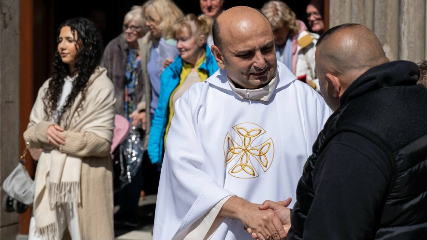 Fr Romanelli Mass Glasgow