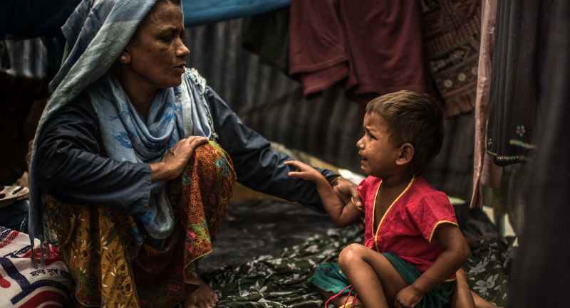 Rohingya refugees