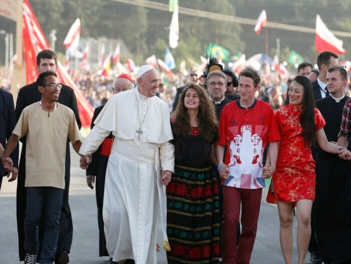 Pope Francis and young people