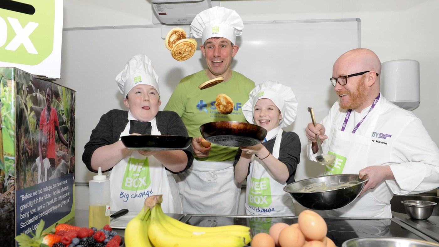 Gary Maclean with Alistair