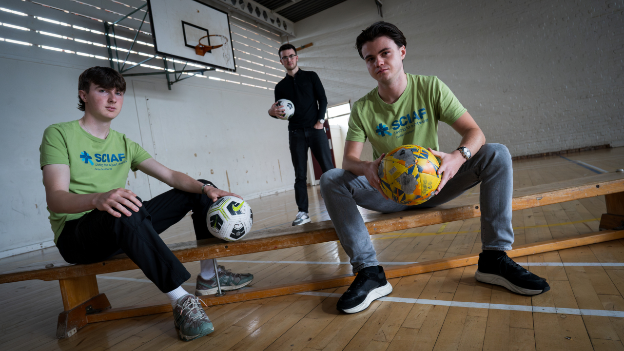 Caritas Cup school pupils - football netball